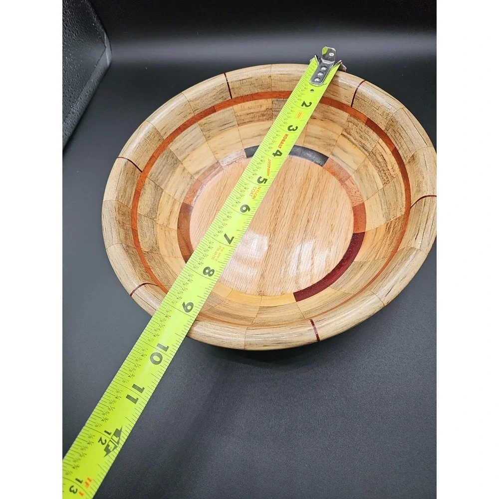 Board Style Segmented Turned Bowl